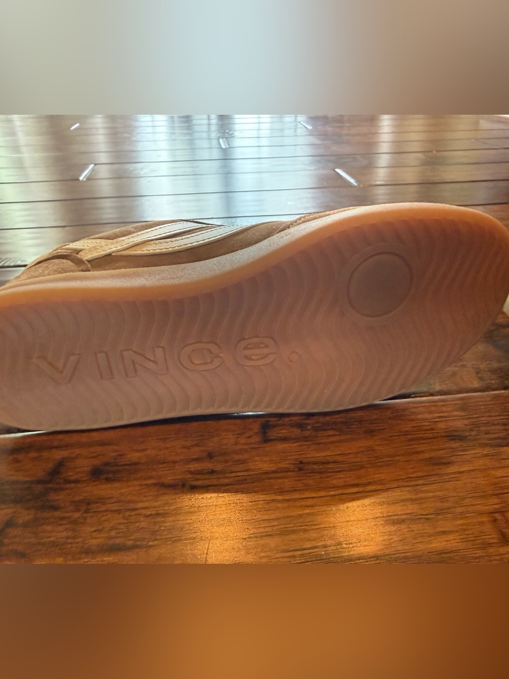 Vince Oasis Women’s Sneakers Brown Suede - Picture 7 of 8